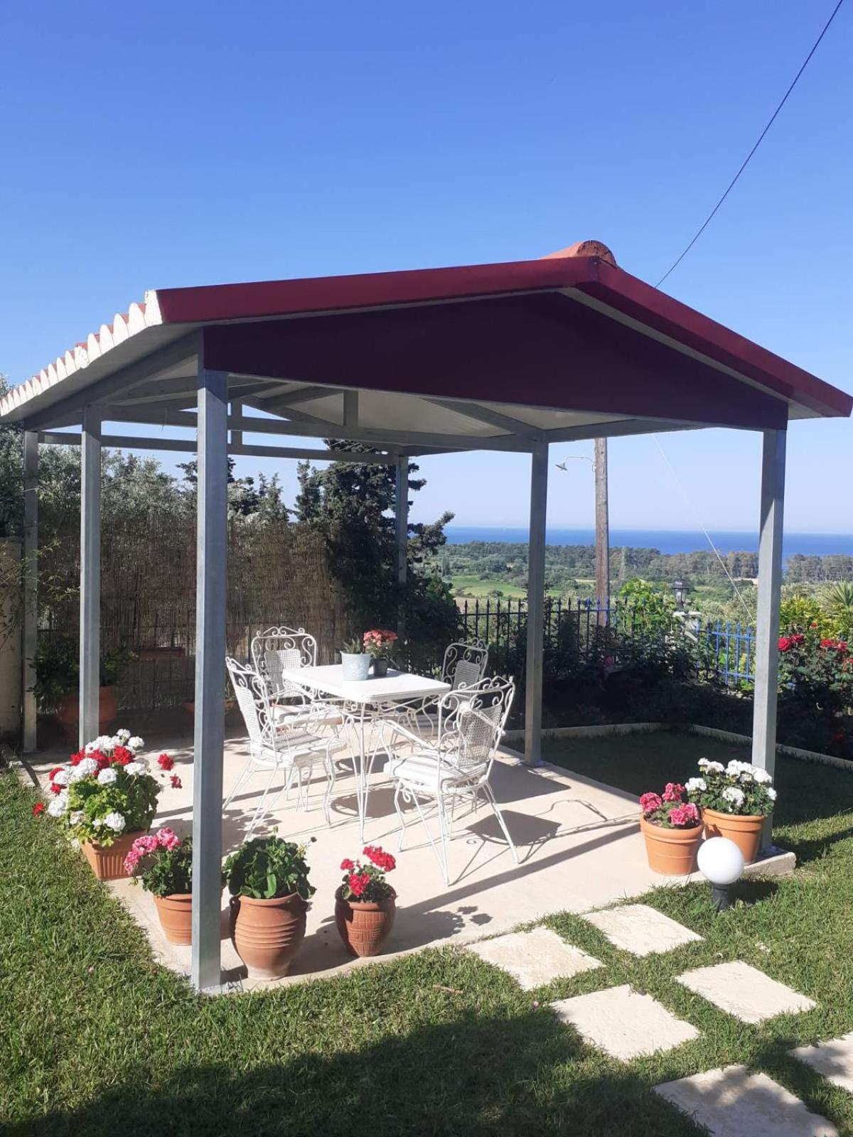 Simos' Sea View House Villa Nikopolis Exterior foto